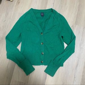 Gap Knit Green Sweater (size small)